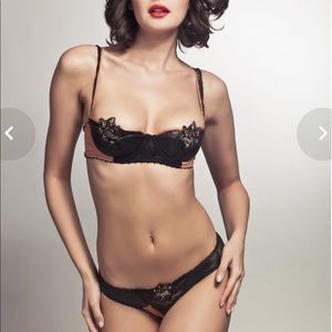 Loveday London Obsession Lingerie Set Small